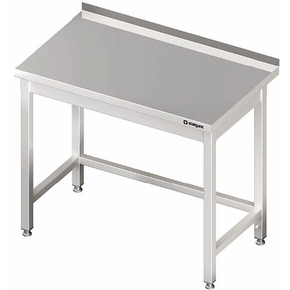 Stół przyścienny bez półki, wzmacniany 1400x600x850 mm | STALGAST, 980026140