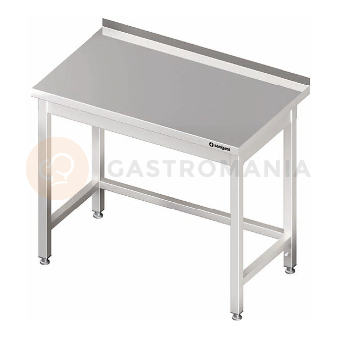 Stół przyścienny bez półki, wzmacniany 900x600x850 mm | STALGAST, 980026090