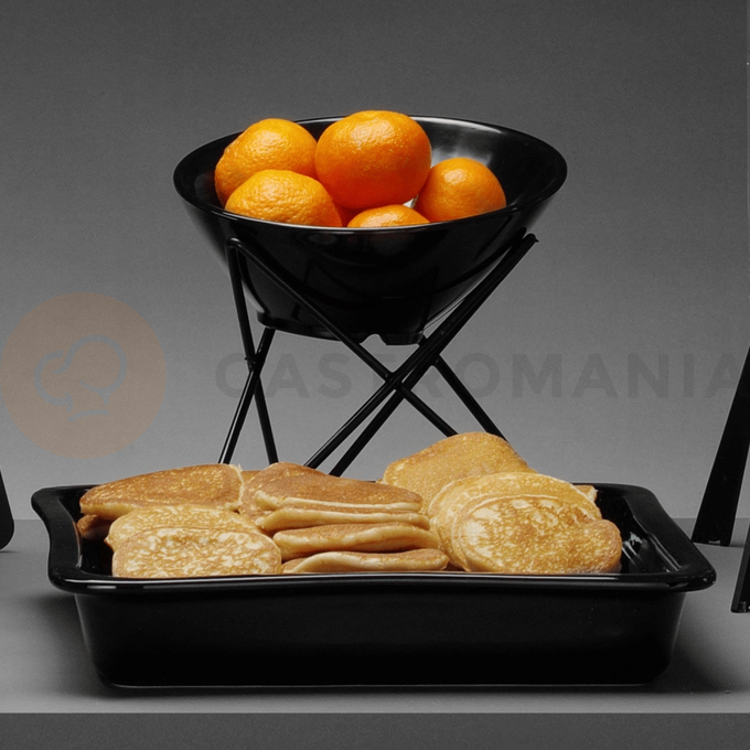 Pojemnik porcelanowy GN 1/1, czarny, 525x320x68 mm | FINE DINE, 783979