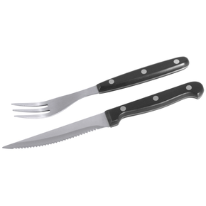 Zestaw 6 noży i widelców do steków 220/200 mm | CONTACTO, 3333/012