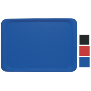 Taca do serwowania antypoślizgowa, pokryta kauczukiem, niebieska GN 1/1 | CONTACTO, 5311/533