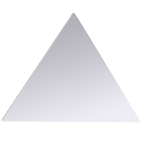Taca ekspozycyjna ze stali nierdzewnej, trójkątna 400x400 mm | CONTACTO, 2505/400