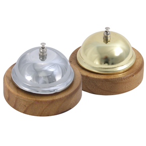 Dzwonek recepcyjny, średnica 90 mm, mosiądz | CONTACTO, 1048/002