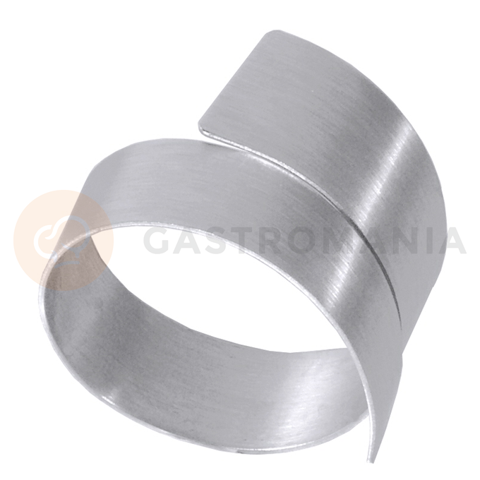 Pierścień do serwetek wykonany ze stali nierdzewnej, średnica 35 mm | CONTACTO, 2293/035