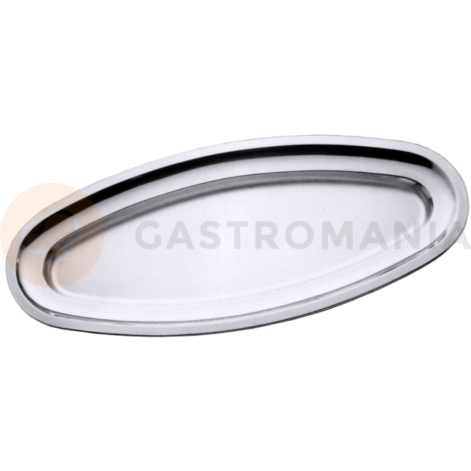 Półmisek wykonany ze stali nierdzewnej do ryb 550x240x30 mm | CONTACTO, 5/055