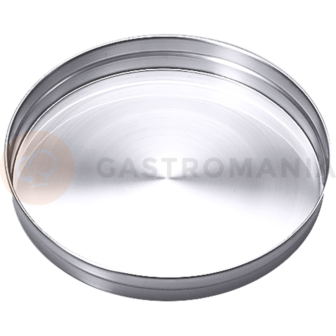 Taca wykonana ze stali nierdzewnej na szkło, pokale, okrągła, średnica 360 mm | CONTACTO, 1255/360