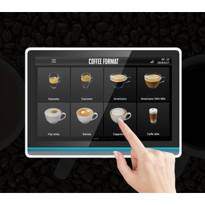 Ekspres do kawy z przyłączem wody z sieci 8 l, czarny | COFFEE FORMAT, BREAK S W8L BLACK