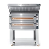 Piec do pizzy elektryczny, dwukomorowy, panel cyfrowy, 6+6x36 cm | CUPPONE, DONATELLO DN635L/2 D