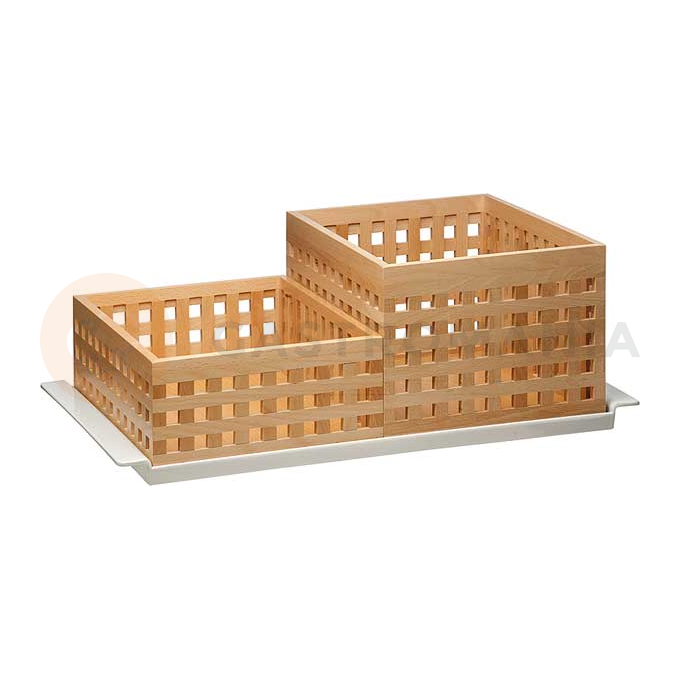 Pudełko drewniane na pieczywo 34x26x12,5 cm | APS, Brotstation
