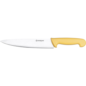 Nóż kuchenny 220 mm, żółty - HACCP | STALGAST, 281213