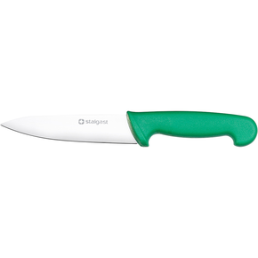 Nóż kuchenny 220 mm. Zielony - HACCP | STALGAST, 281212
