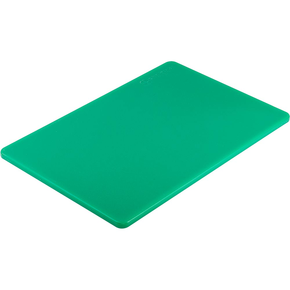Deska do krojenia z polietylenu 450x300 mm, zielona | STALGAST, 341452