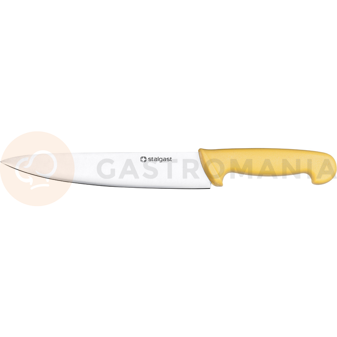 Nóż kuchenny 220 mm, żółty - HACCP | STALGAST, 281213
