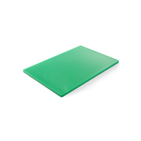 Deska z tworzywa do krojenia HACCP 45x30 cm, zielona | HENDI, 825549