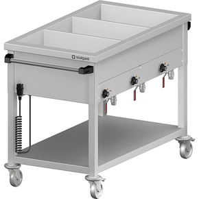 Bemar jezdny z niezależnymi komorami 3xGN1/1, 1205x600x850 mm | STALGAST, 982276126