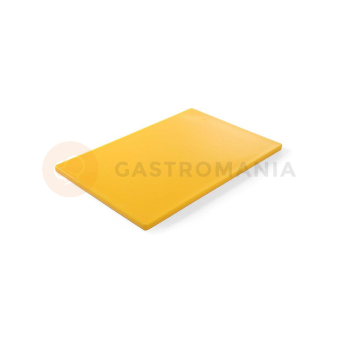 Deska z tworzywa do krojenia HACCP 45x30 cm, żółta | HENDI, 825563
