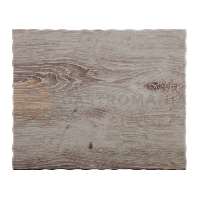 Taca z melaminy imitująca drewno GN 1/3 | APS, Driftwood