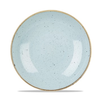 Porcelanowy talerz płaski, ręcznie zdobiony 21,7 cm | CHURCHILL, Stonecast Duck Egg Blue