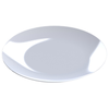 Porcelanowy talerz płaski bez rantu 28 cm | ARIANE, Style