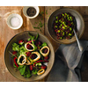 Szara salaterka, ręcznie zdobiona 340 ml | CHURCHILL, Stonecast Peppercorn Grey