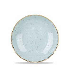 Porcelanowy talerz płaski, ręcznie zdobiony 16,5 cm | CHURCHILL, Stonecast Duck Egg Blue