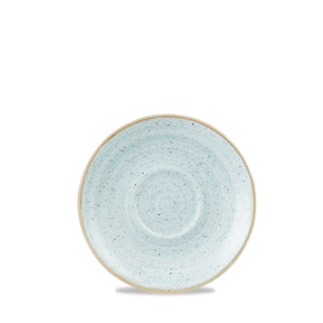 Porcelanowy spodek, ręcznie zdobiony 15,5 cm | CHURCHILL, Stonecast Duck Egg Blue
