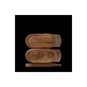 Taca drewniana 35,5 cm | ART DE CUISINE, Stoneware