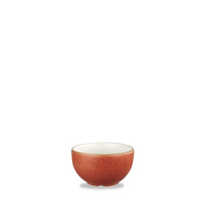 Porcelanowa cukiernica bez przykrywki, ręcznie zdobiona 230 ml | CHURCHILL, Stonecast Spiced Orange