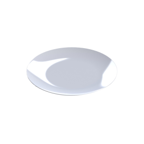 Porcelanowy talerz płaski bez rantu 28 cm | ARIANE, Style