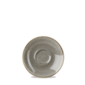 Szary spodek, ręcznie zdobiony 11,8 cm | CHURCHILL, Stonecast Peppercorn Grey