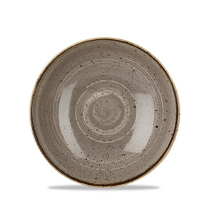 Szara miska Evolve, ręcznie zdobiona 426 ml | CHURCHILL, Stonecast Peppercorn Grey