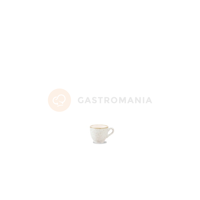 Biała filiżanka do espresso 100 ml | CHURCHILL, Stonecast Barley White