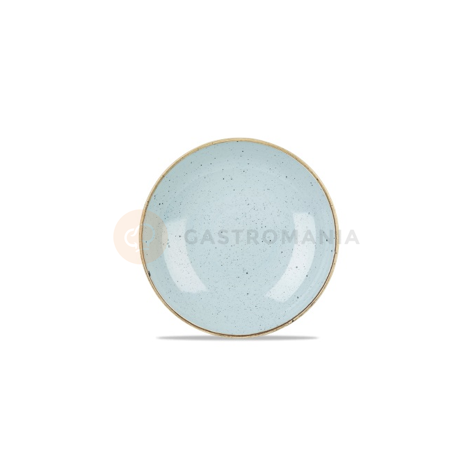 Porcelanowy talerz płaski, ręcznie zdobiony 21,7 cm | CHURCHILL, Stonecast Duck Egg Blue