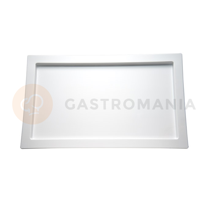 Biała taca bufetowa z melaminy GN 1/2 | APS, Frames