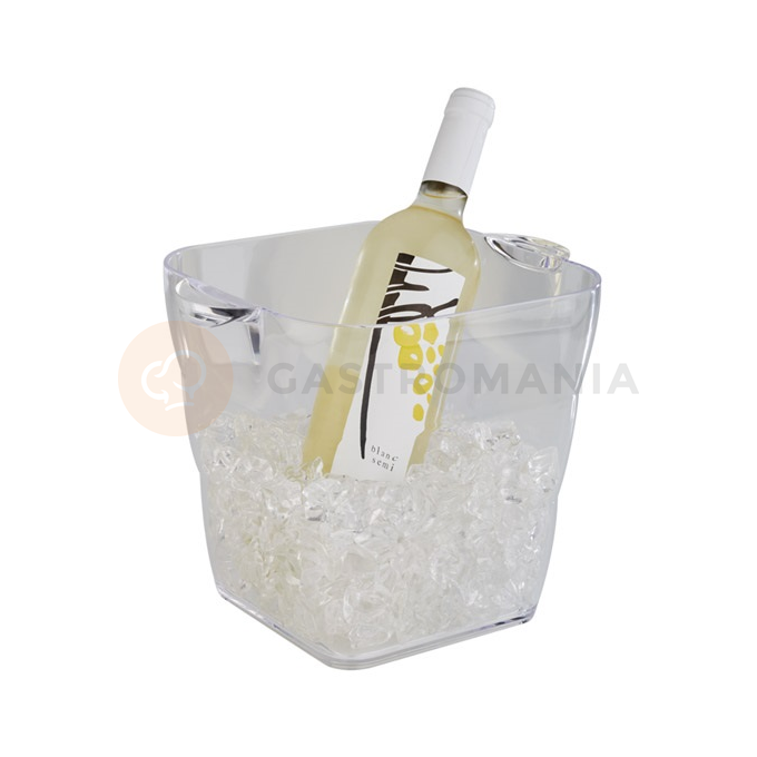 Pojemnik na butelki wina, szampana, przeźroczysty, 4,5 l | APS, 36081