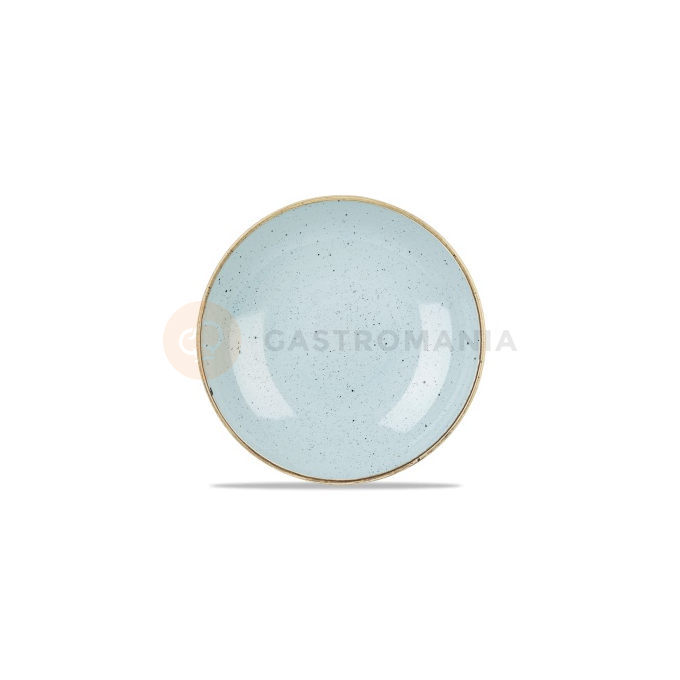 Porcelanowy talerz płaski, ręcznie zdobiony 26 cm | CHURCHILL, Stonecast Duck Egg Blue