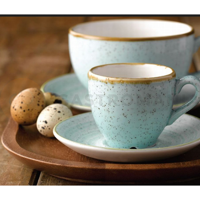 Porcelanowa cukiernica bez przykrywki, ręcznie zdobiona 230 ml | CHURCHILL, Stonecast Duck Egg Blue