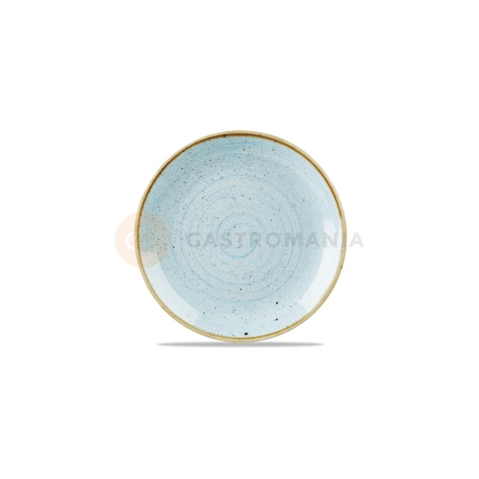 Porcelanowy talerz płaski, ręcznie zdobiony 28,8 cm | CHURCHILL, Stonecast Duck Egg Blue