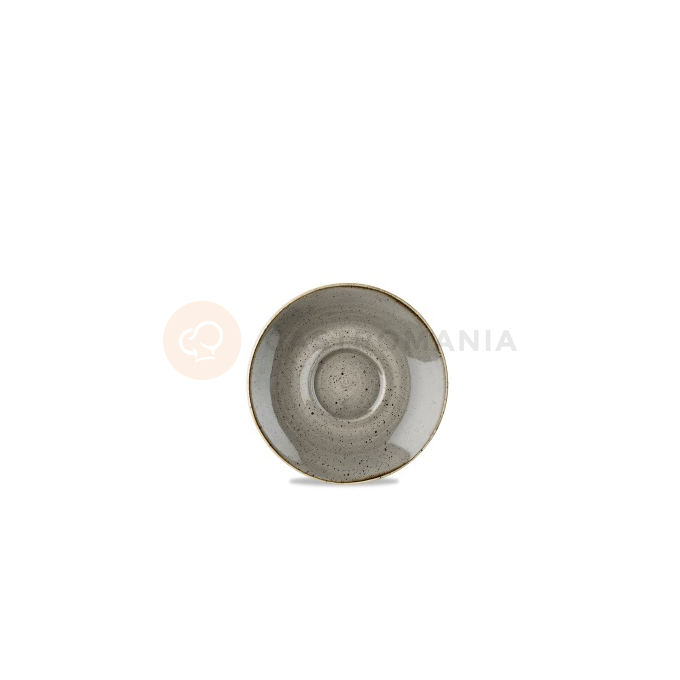 Szary spodek, ręcznie zdobiony 15,5 cm | CHURCHILL, Stonecast Peppercorn Grey