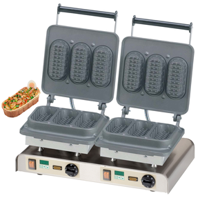 Urządzenie podwójne do gofrów Baguette Waffle I 2,2 kW | NEUMARKER, 12-40752 DT