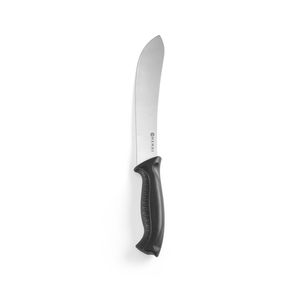 Nóż masarski 38 cm, czarny | HENDI, Standard
