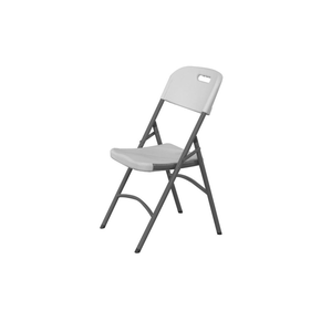 Krzesło cateringowe białe - składane, 54x44x84 cm | HENDI, 810965