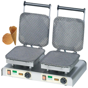 Urządzenie podwójne do wafelków Ice Waffle II 4,4 kW | NEUMARKER, 12-40740 DT
