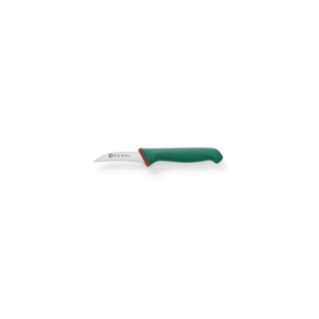 Nóż do obierania z wygiętym ostrzem, 17,5 cm | HENDI, Green Line