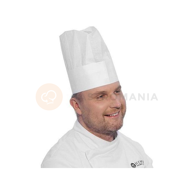 Czapka kucharska, komplet 10 szt. | HENDI, 560044