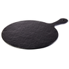 Taca z czarnej melaminy 30 cm | APS, Slate Rock