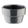 Czarna miseczka w kształcie doniczki 0,04 l | APS, Flower Pot