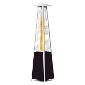 Gazowa ogrzewająca lampa z płomieniem, 42x42x222 cm | HENDI, 272404
