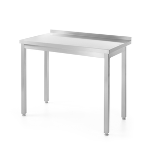 Stół nierdzewny roboczy przyścienny, skręcany, 800x600x850 mm | HENDI, Bistro Line