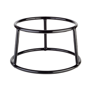 Czarny stand bufetowy o średnicy 15,5/18 cm i wysokości 10 cm | APS, Multi Round